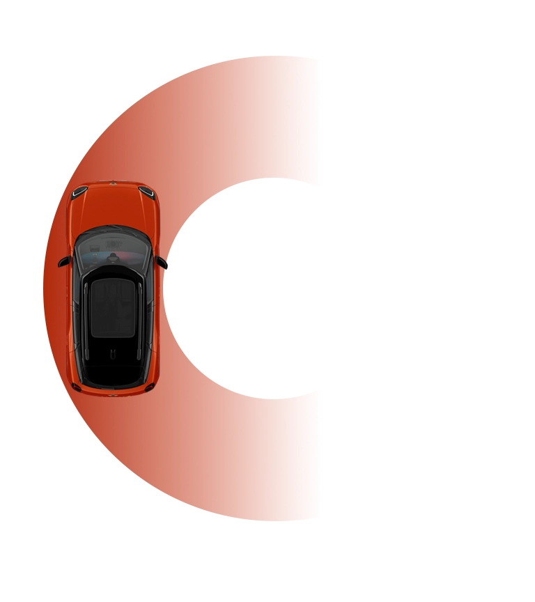 MINI Aceman integral electric - Rază de bracare