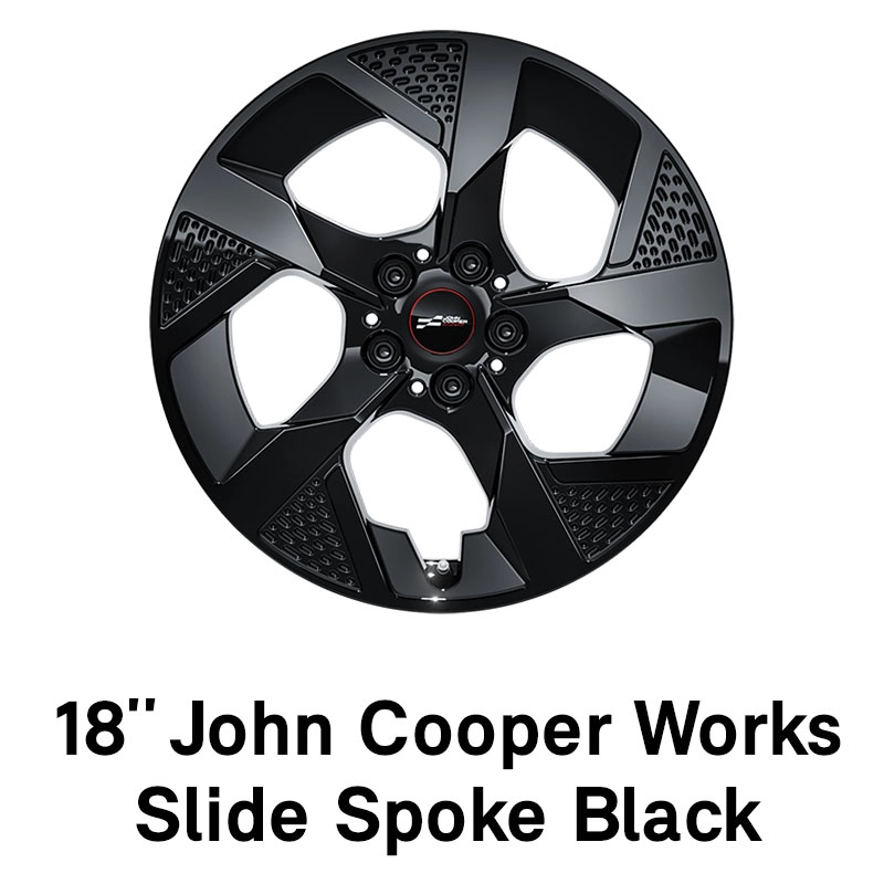 MINI - echipamente - jante de 18” JCW slide spoke negru