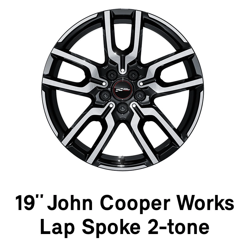 MINI - echipamente - jante de 19” JCW lap spoke în 2 tonuri