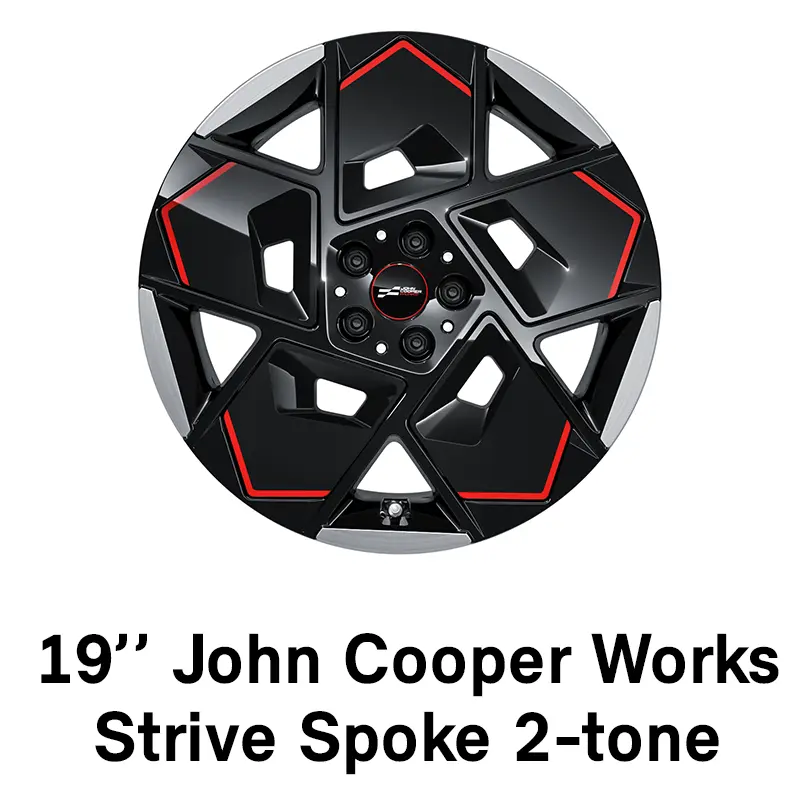 MINI - echipamente - jante de 19” JCW strive spoke în 2 tonuri