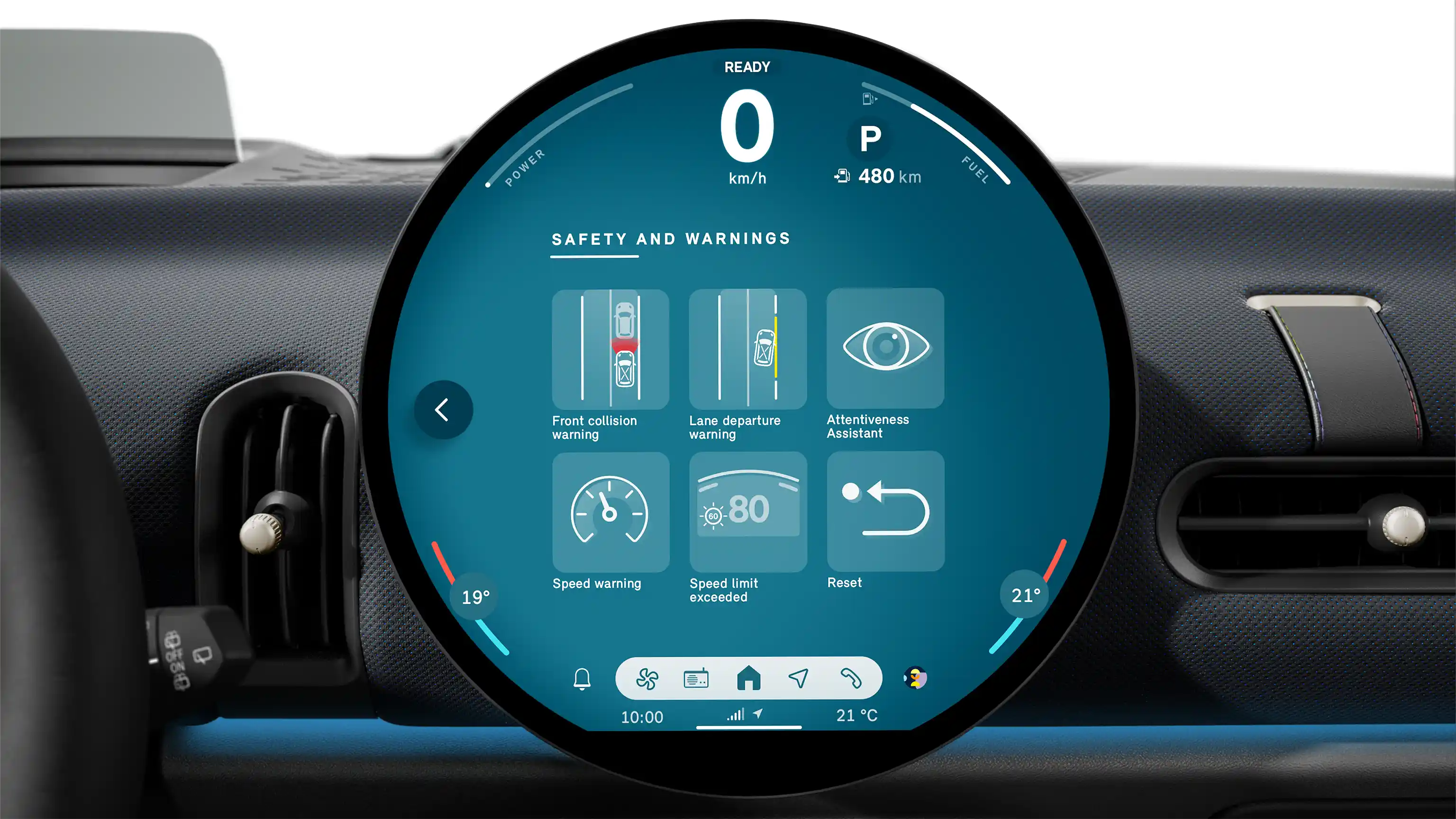 MINI Cooper cu 3 uşi - Funcţia Driving Assistance