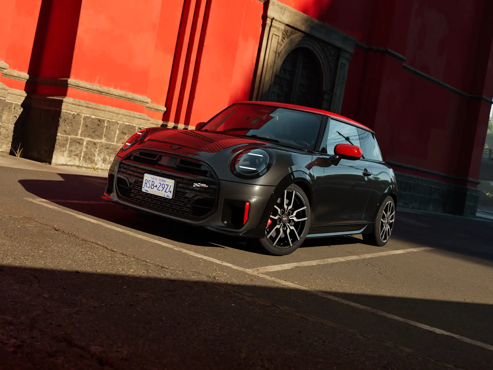 MINI Cooper cu 3 uşi - Teaser MINI JCW