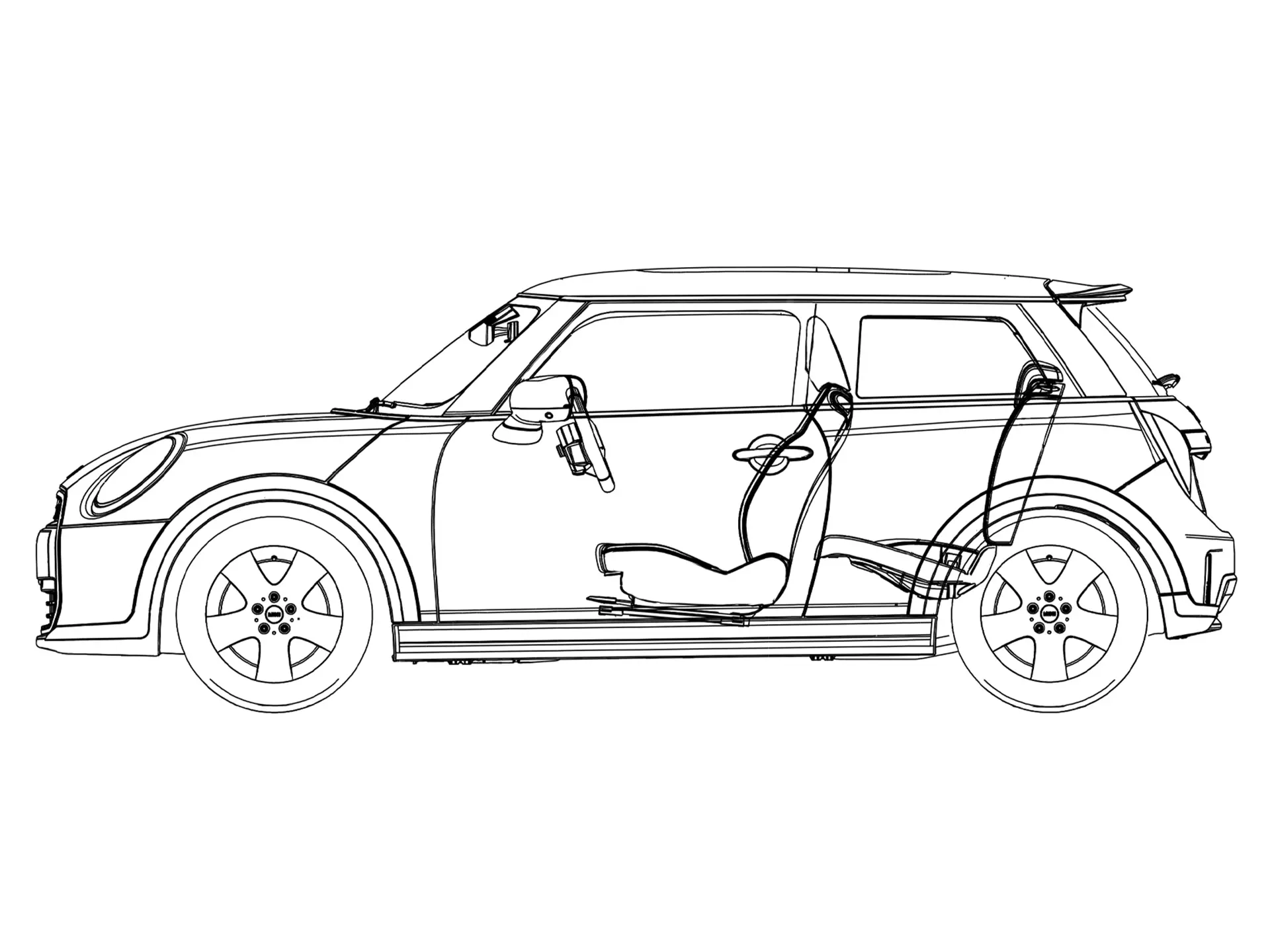 MINI Cooper cu 3 uşi