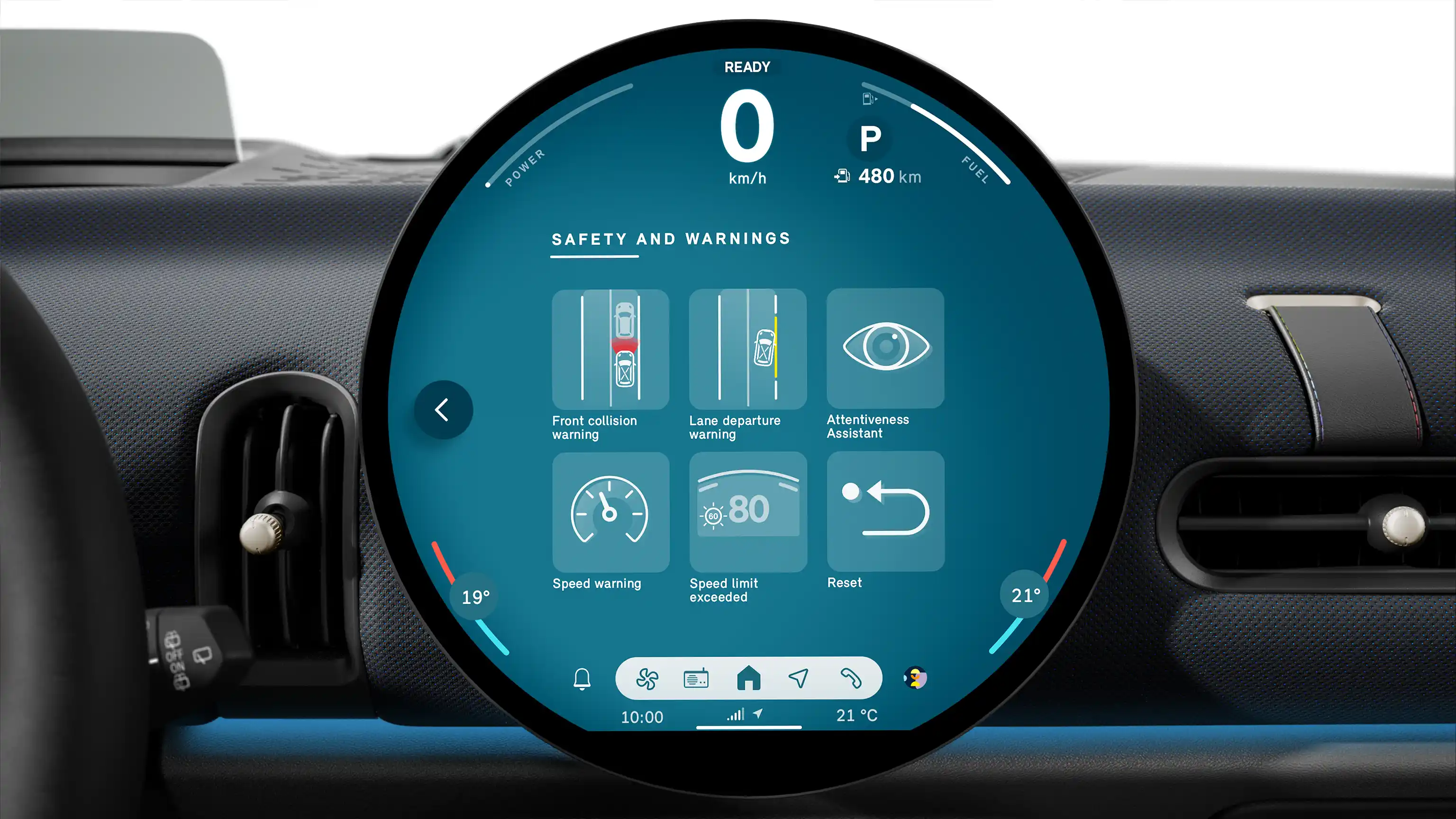 MINI Cooper cu 5 uşi - Funcţia Driving Assistant