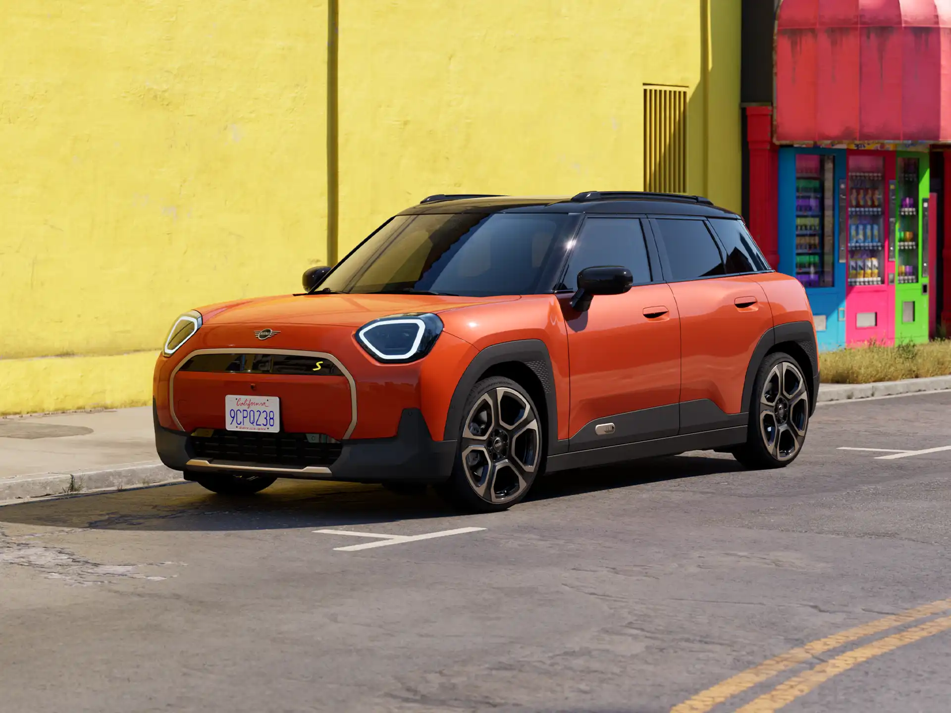 MINI Cooper cu 5 uşi - Teaser MINI Aceman electric