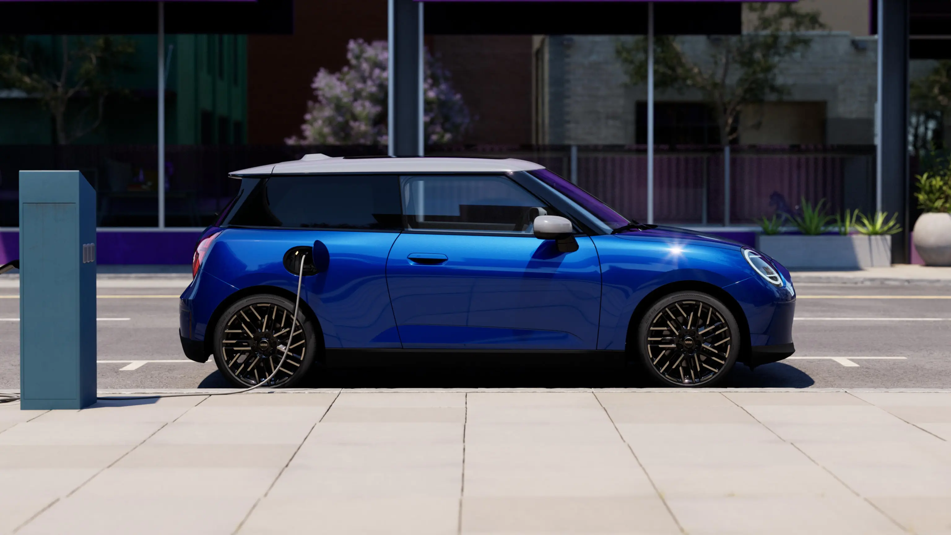 MINI Cooper integral electric Albastru Blazing