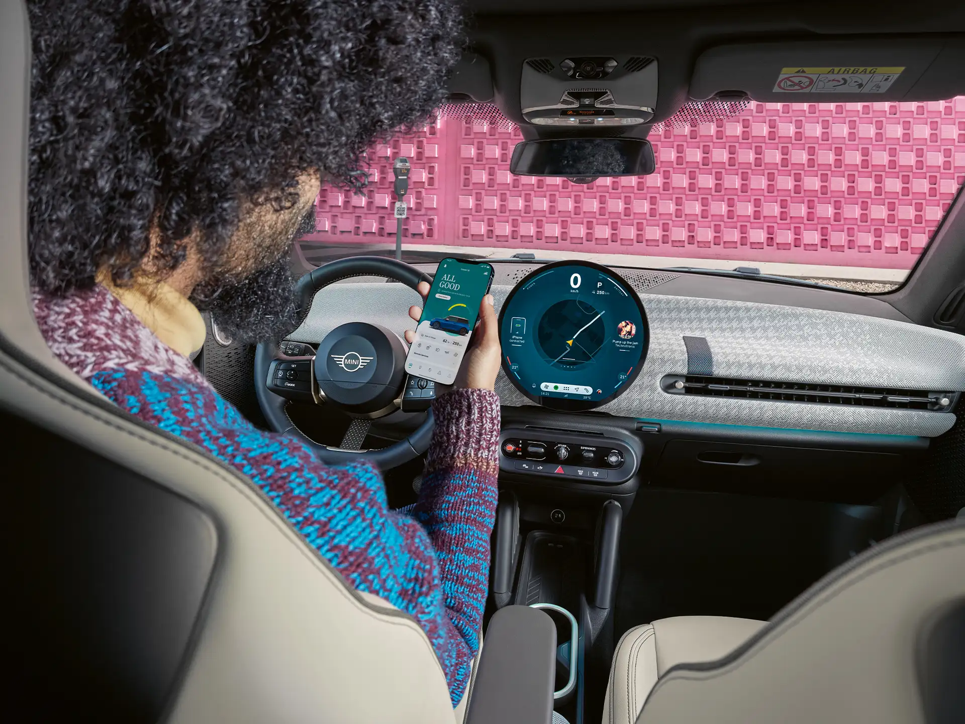 MINI Cooper integral electric - Călătoria MINI