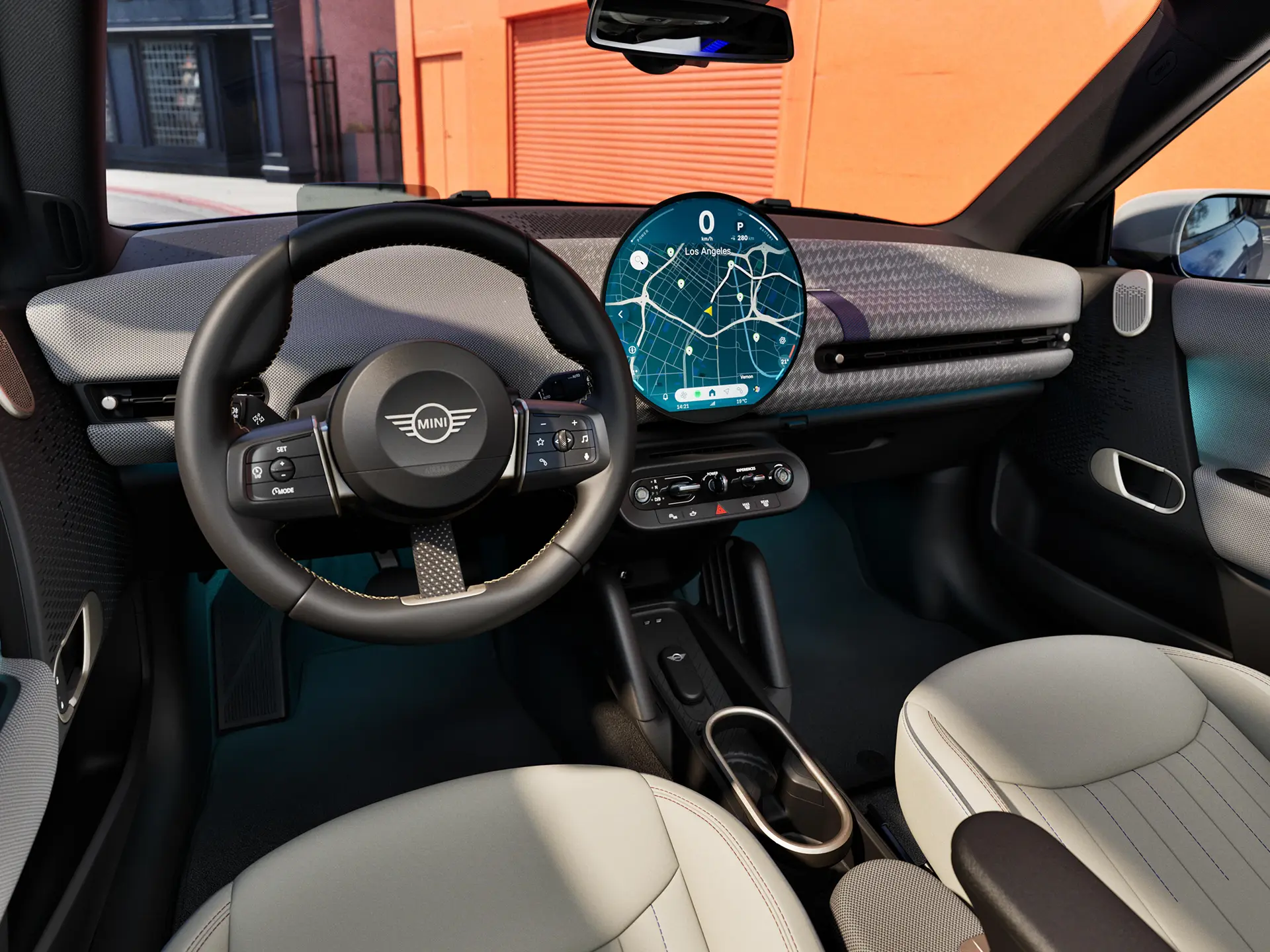 MINI Cooper integral electric - Interior emblematic