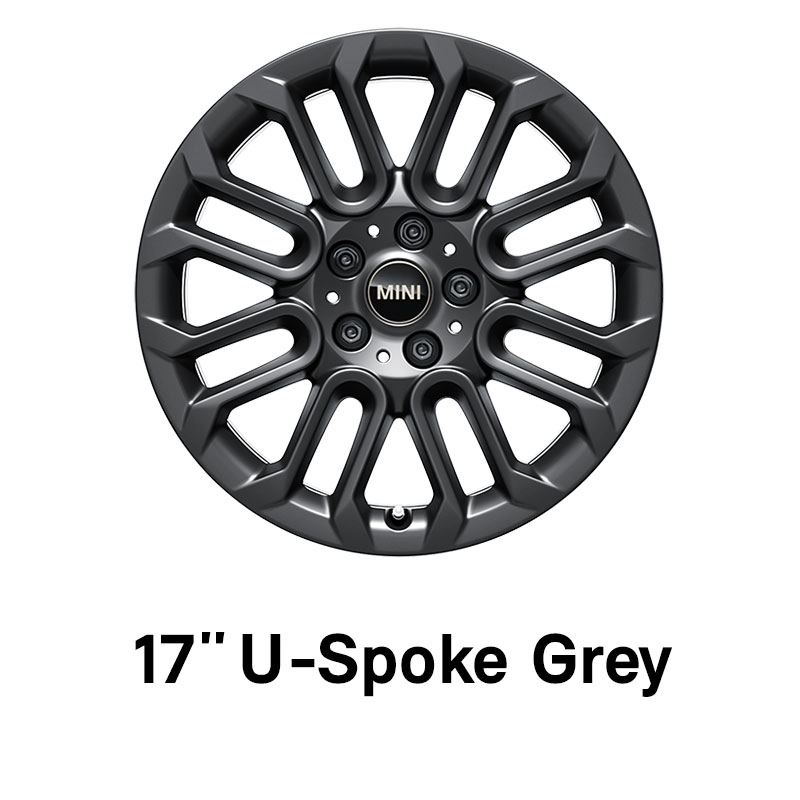MINI - echipamente - jante de 17” U-Spoke gri