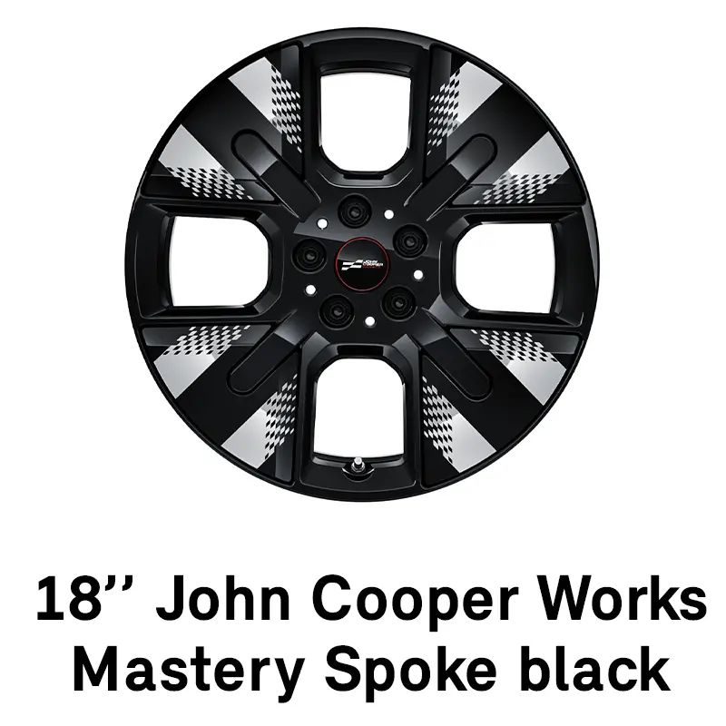 MINI - echipamente - jante de 18” JCW Mastery Spoke negru