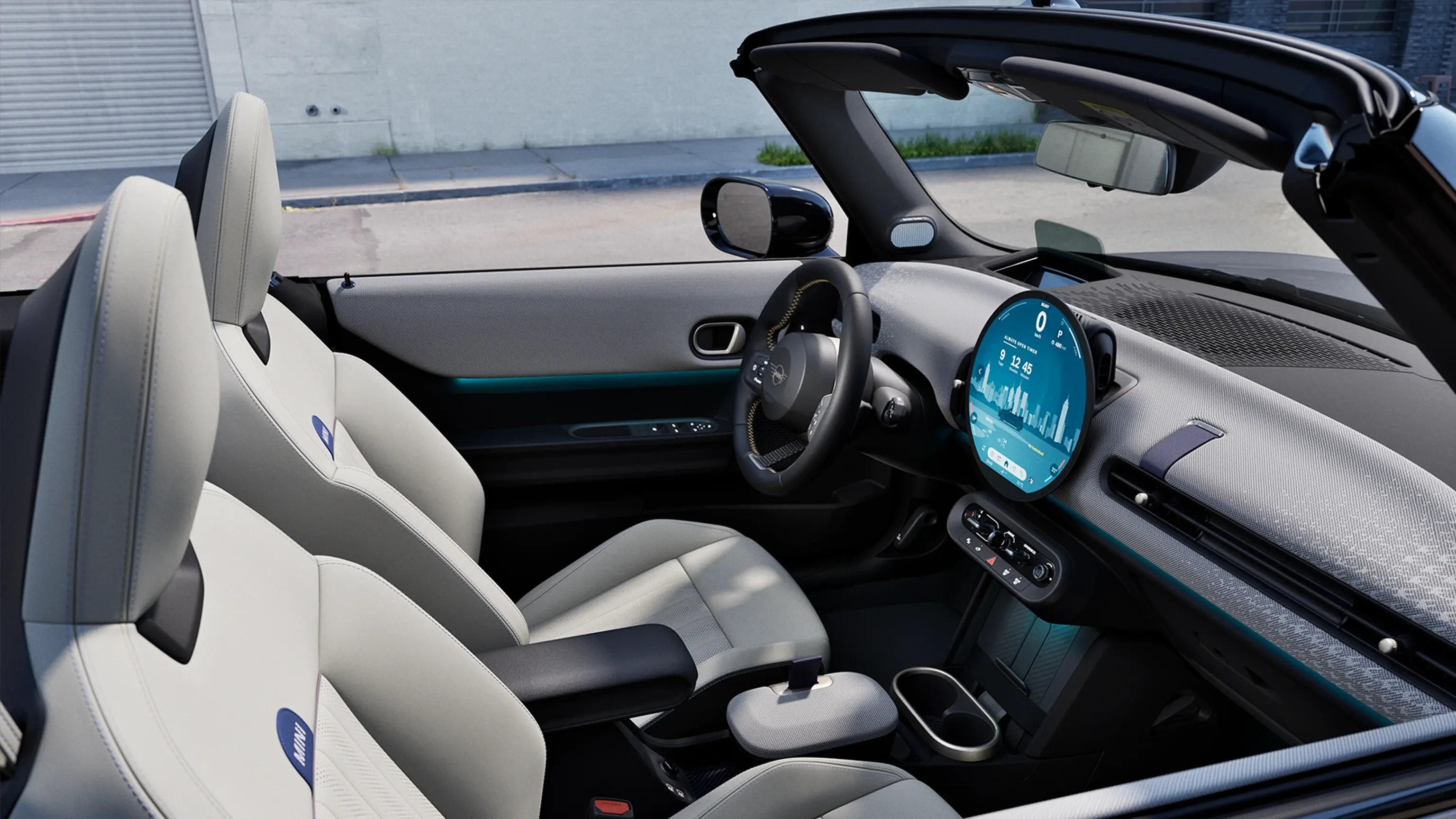 MINI Cooper Cabrio - interior - detalii importante