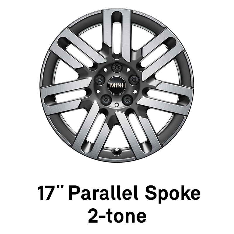 MINI - echipamente - parallel spoke de 17” în 2 tonuri