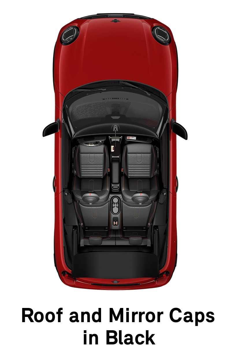  MINI - echipamente - stilul jcw - plafon în negru