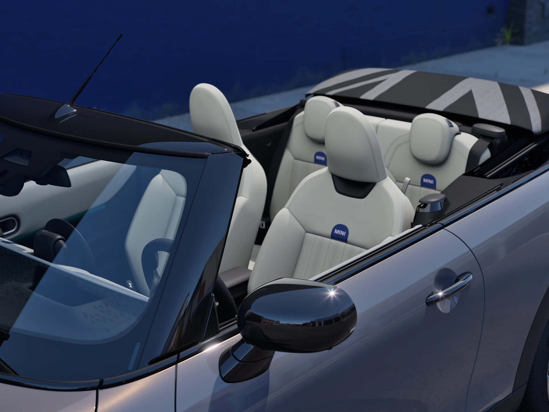 MINI Cooper Cabrio - interior - scaune - tapiţerie