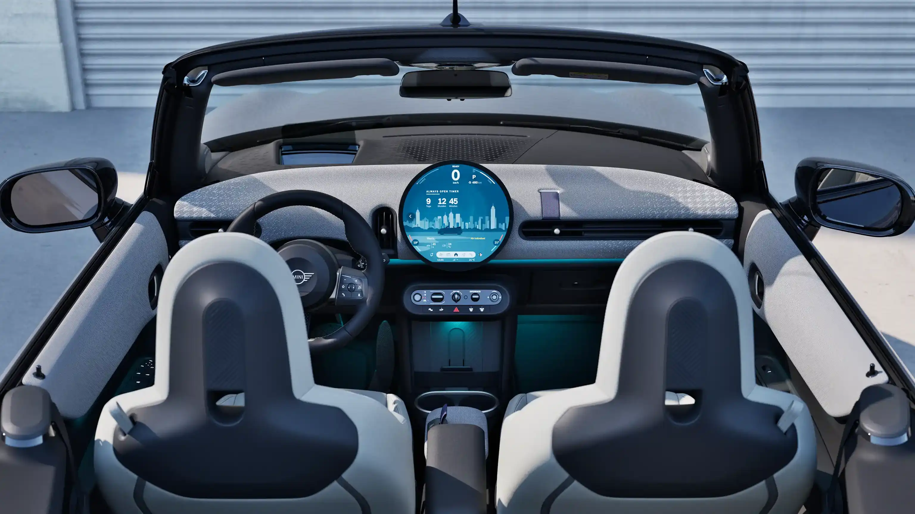 MINI Cooper Cabrio - interior - galerie mod experienţă - asistent personal