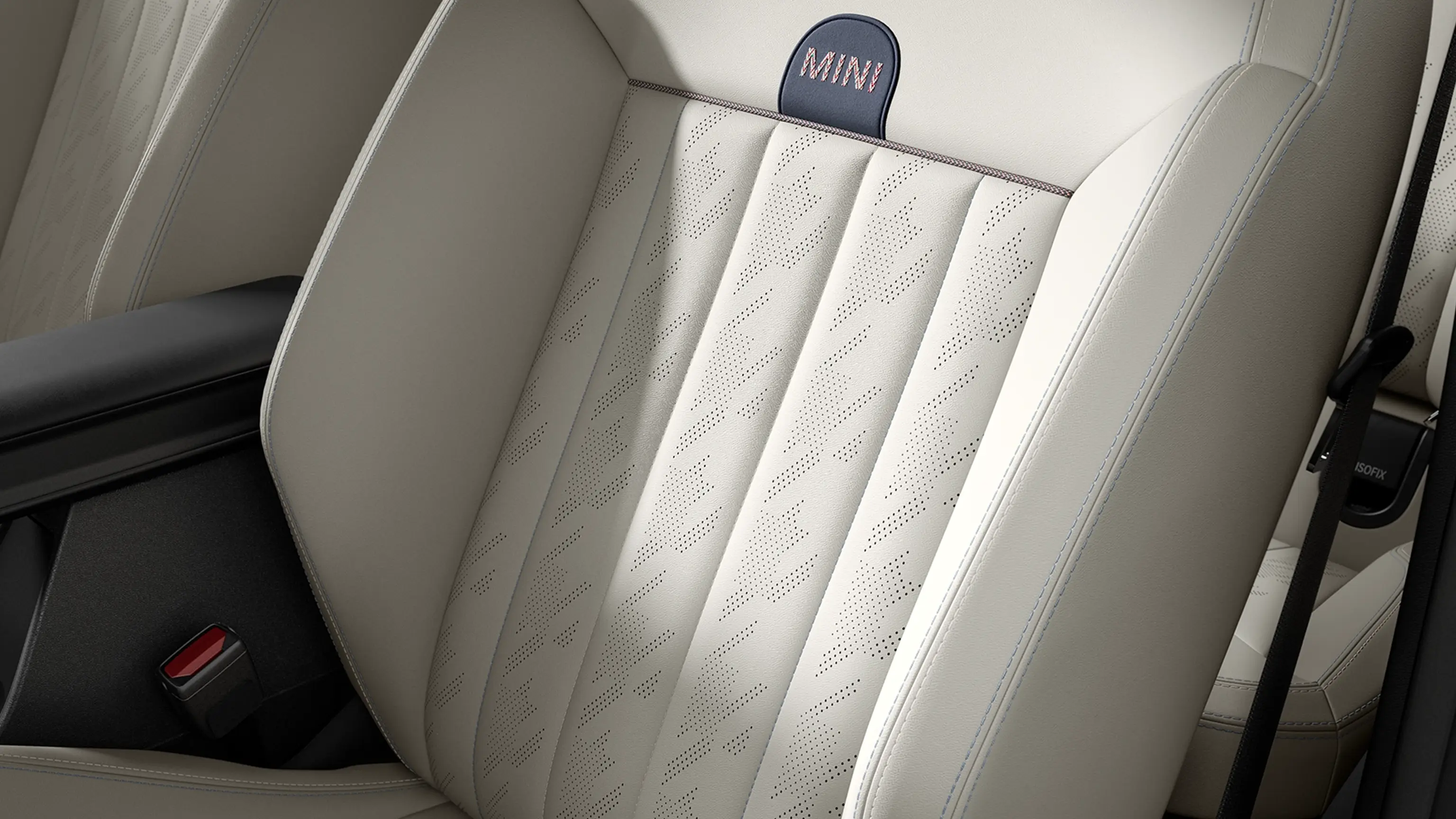 MINI Cooper Cabrio - interior - galerie - tapiţerie scaune în stilul favoured