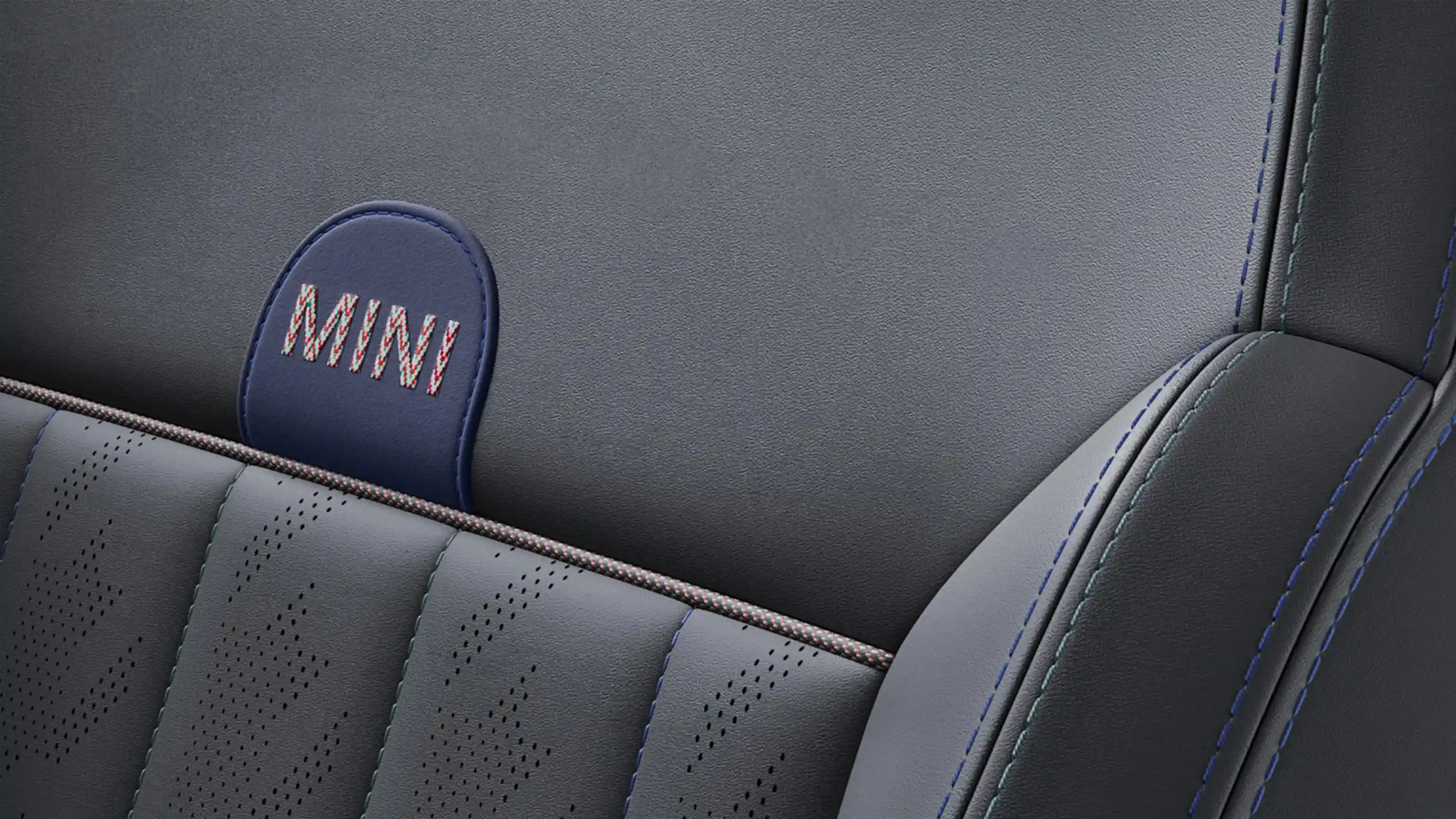 MINI Cooper Cabrio - interior - galerie - tapiţerie scaune în stilul favoured 