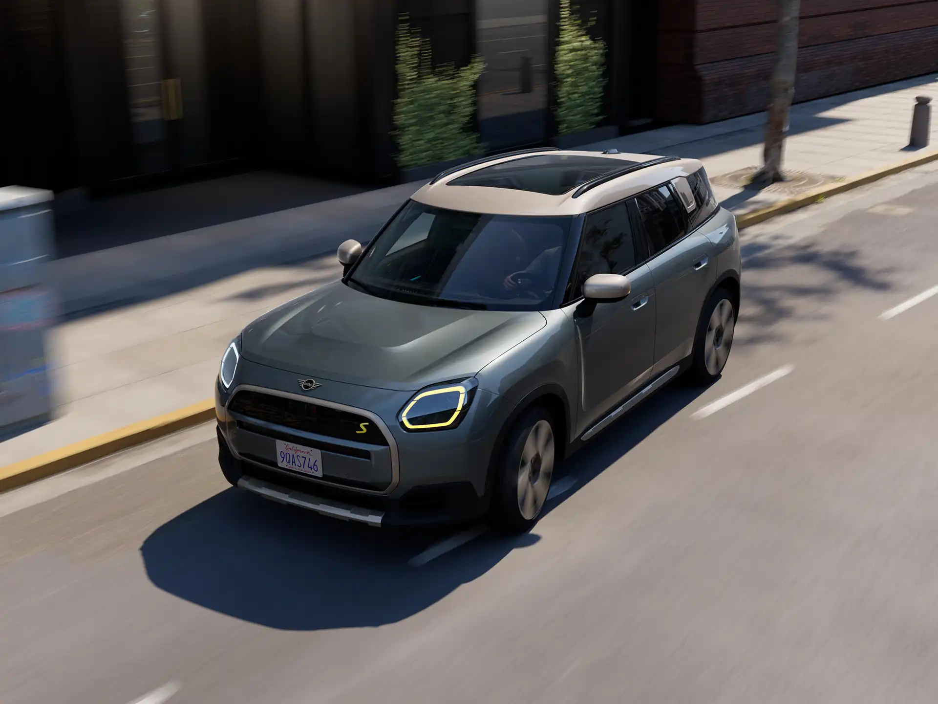 MINI Countryman integral electric - teaser test drive