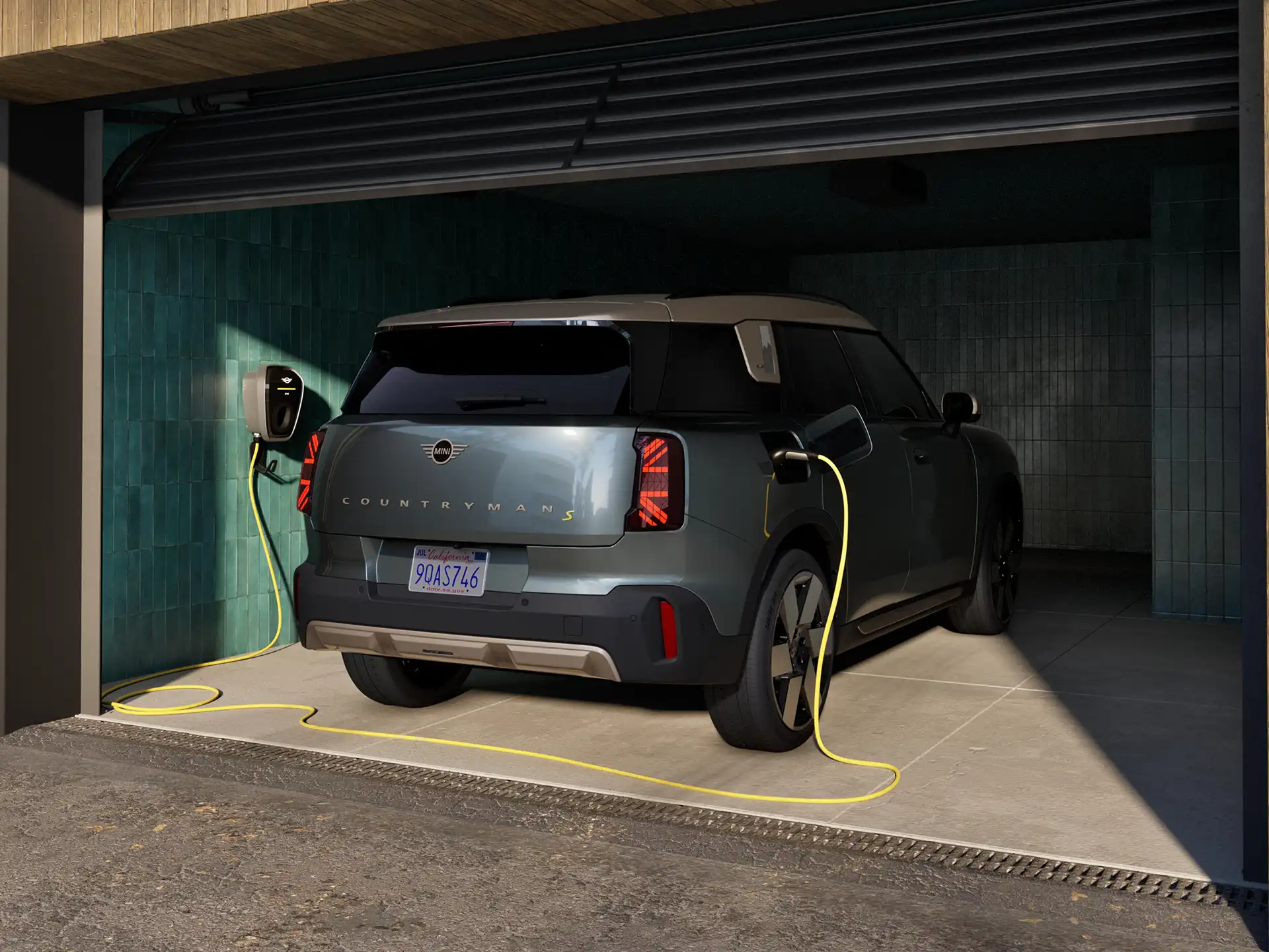 MINI Countryman integral electric – Încărcare la domiciliu