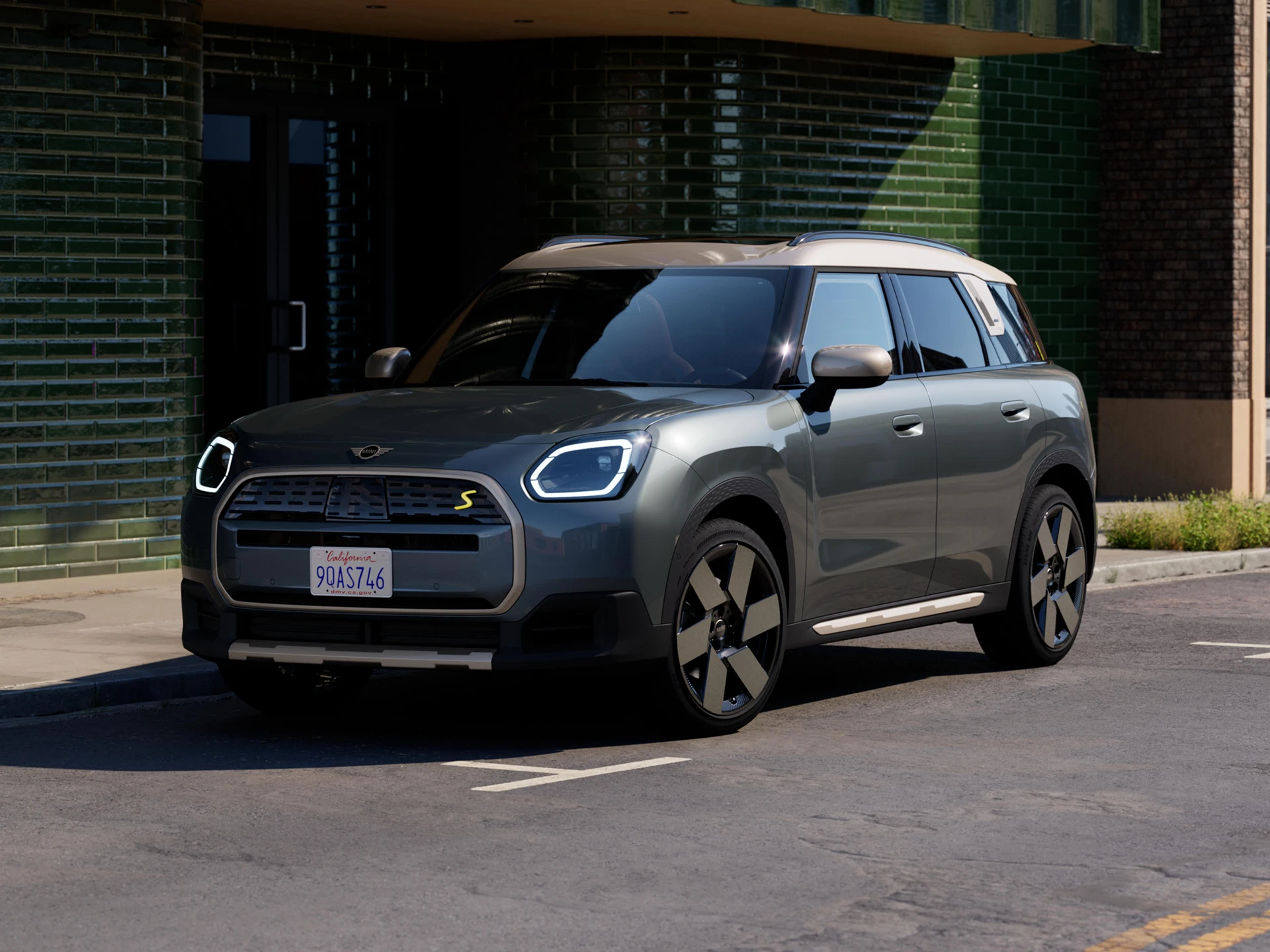 MINI Countryman integral electric - etapa de design