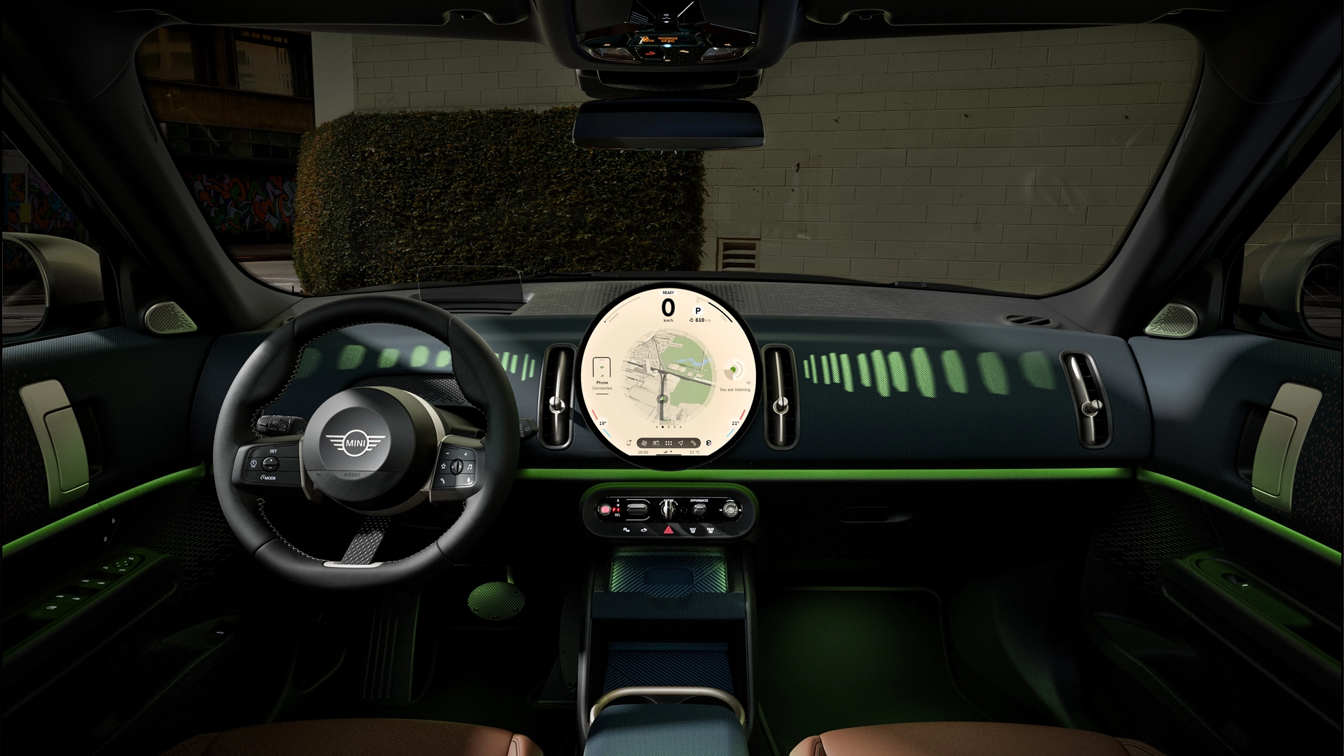 MINI Countryman - panou de bord - modul trail