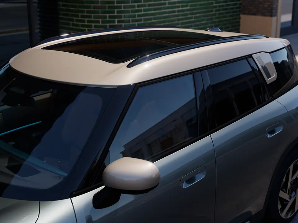 MINI Countryman - exterior - plafon cu trapa panoramică