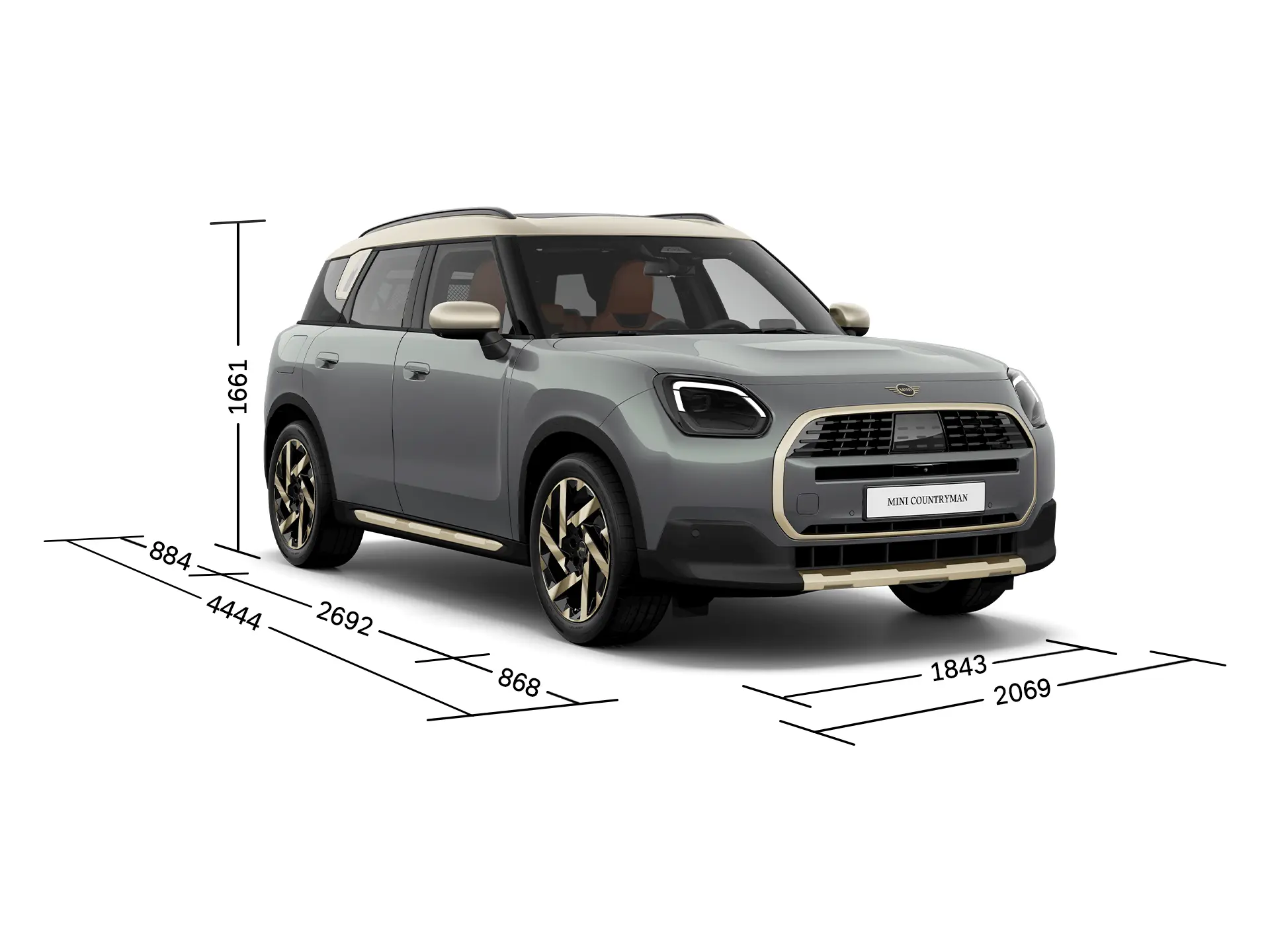 MINI Countryman - Dimensiuni