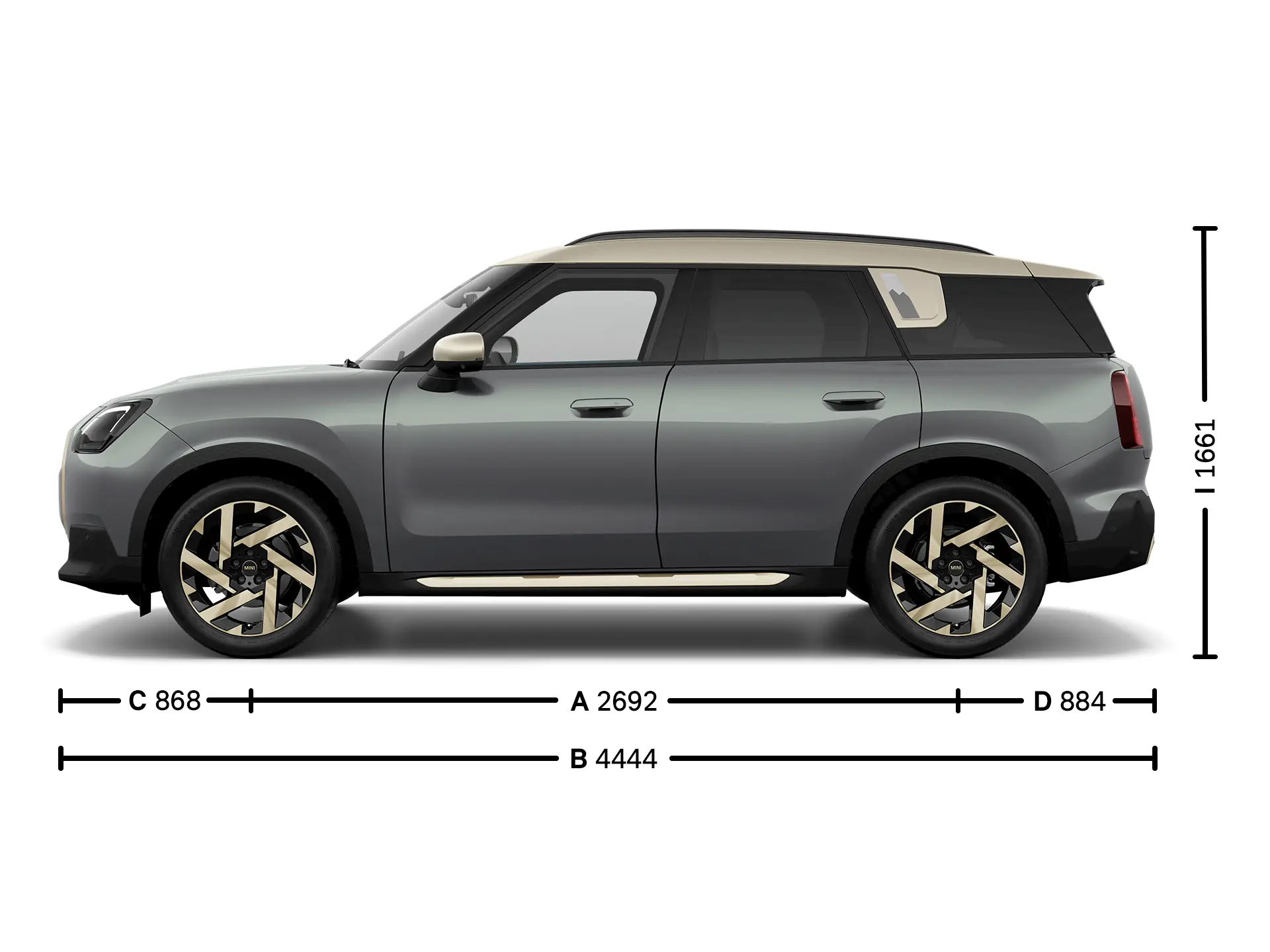 Dimensiuni MINI Countryman