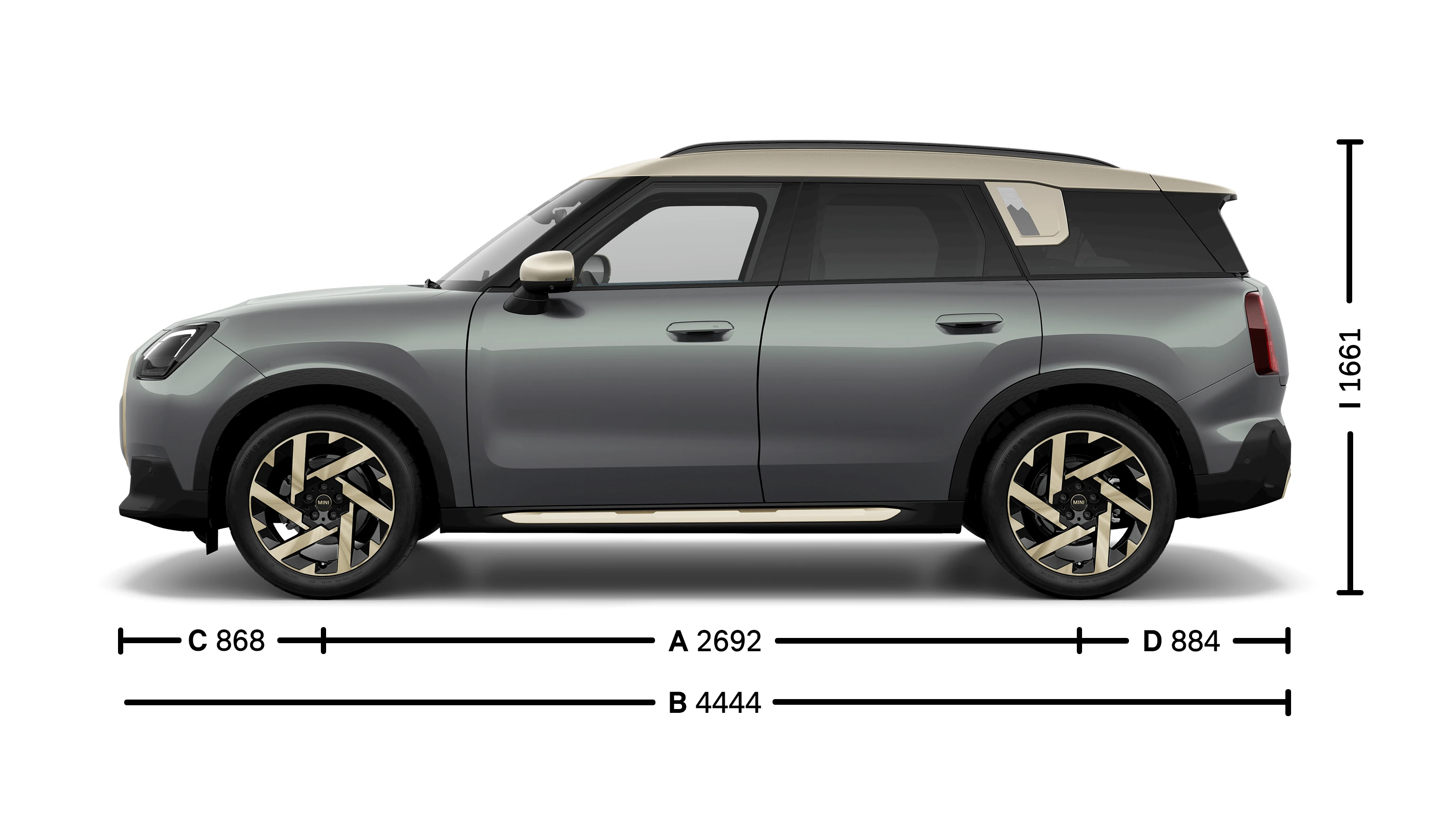 Dimensiuni MINI Countryman