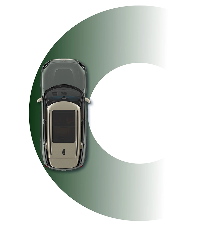MINI Countryman - Rază de bracare