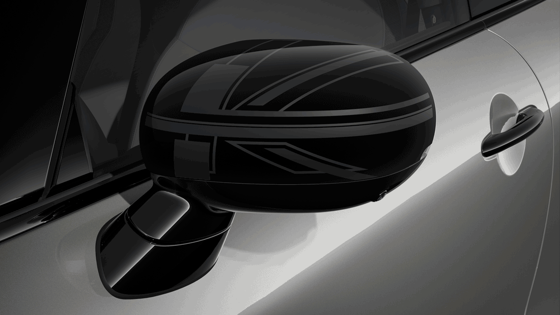 Capace pentru oglinzile exterioare MINI cu design diferit.