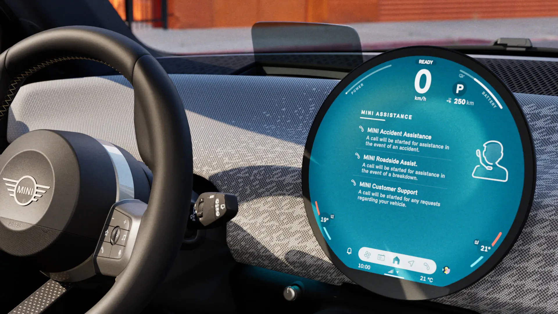 Asistenţă rutieră MINI