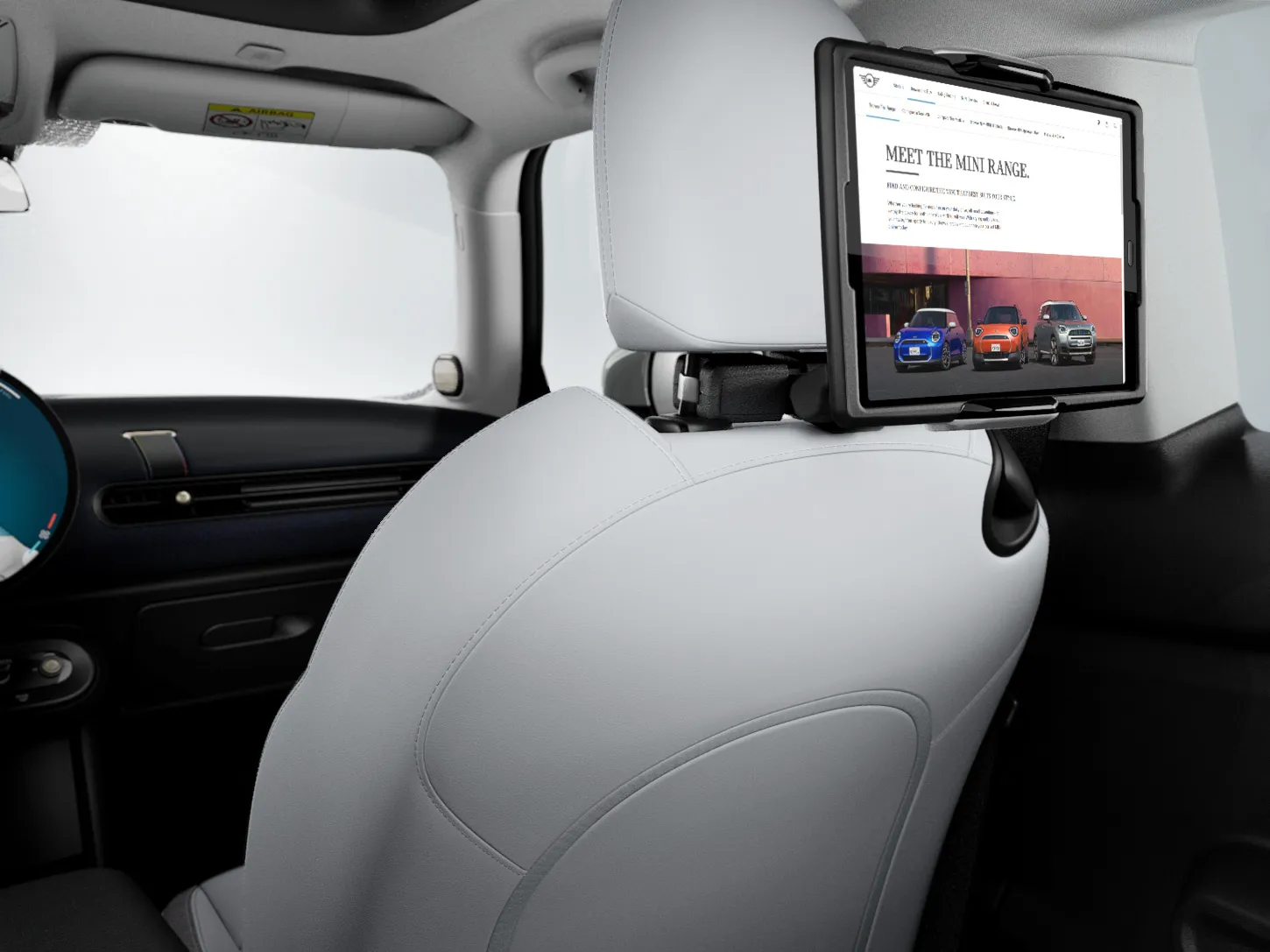 Suport pentru tabletă MINI Pro pentru sistemul Travel & Comfort