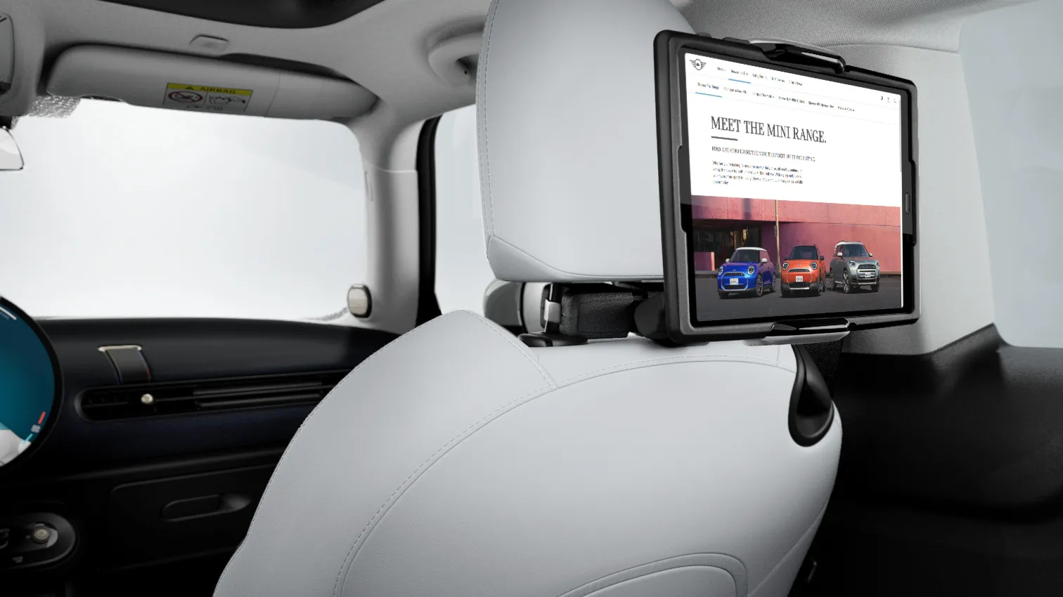 Suport pentru tabletă MINI Pro pentru sistemul Travel & Comfort