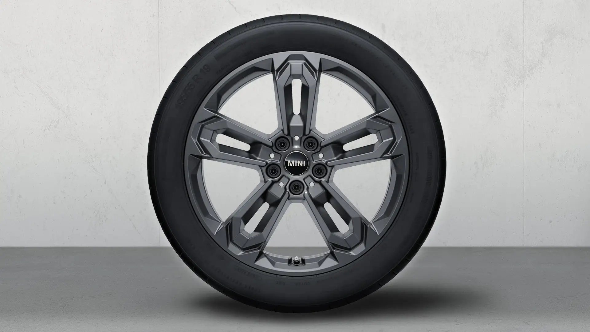 Jante JCW Double-spoke de 19”, tip 1041, Gri Gunmetal