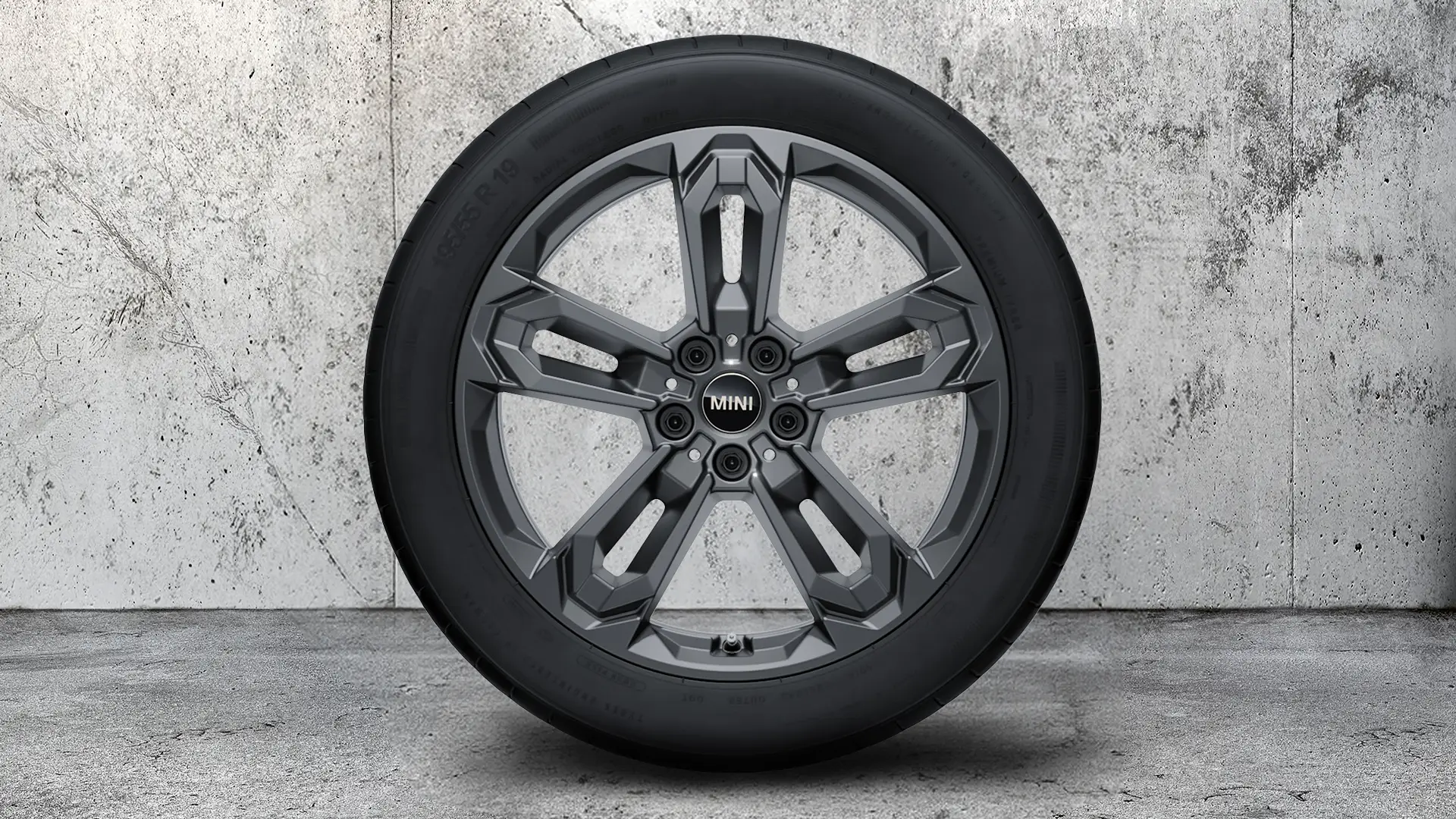 Jante JCW Double-spoke de 19”, tip 1041, Gri Gunmetal