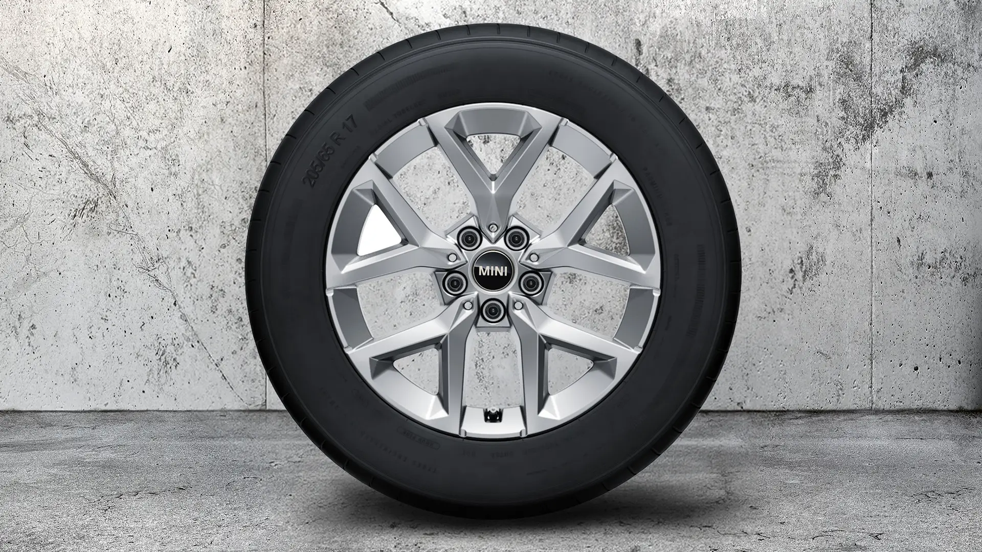 Jante Y-Spoke de 17”, tip 896 - Argintiu Refined