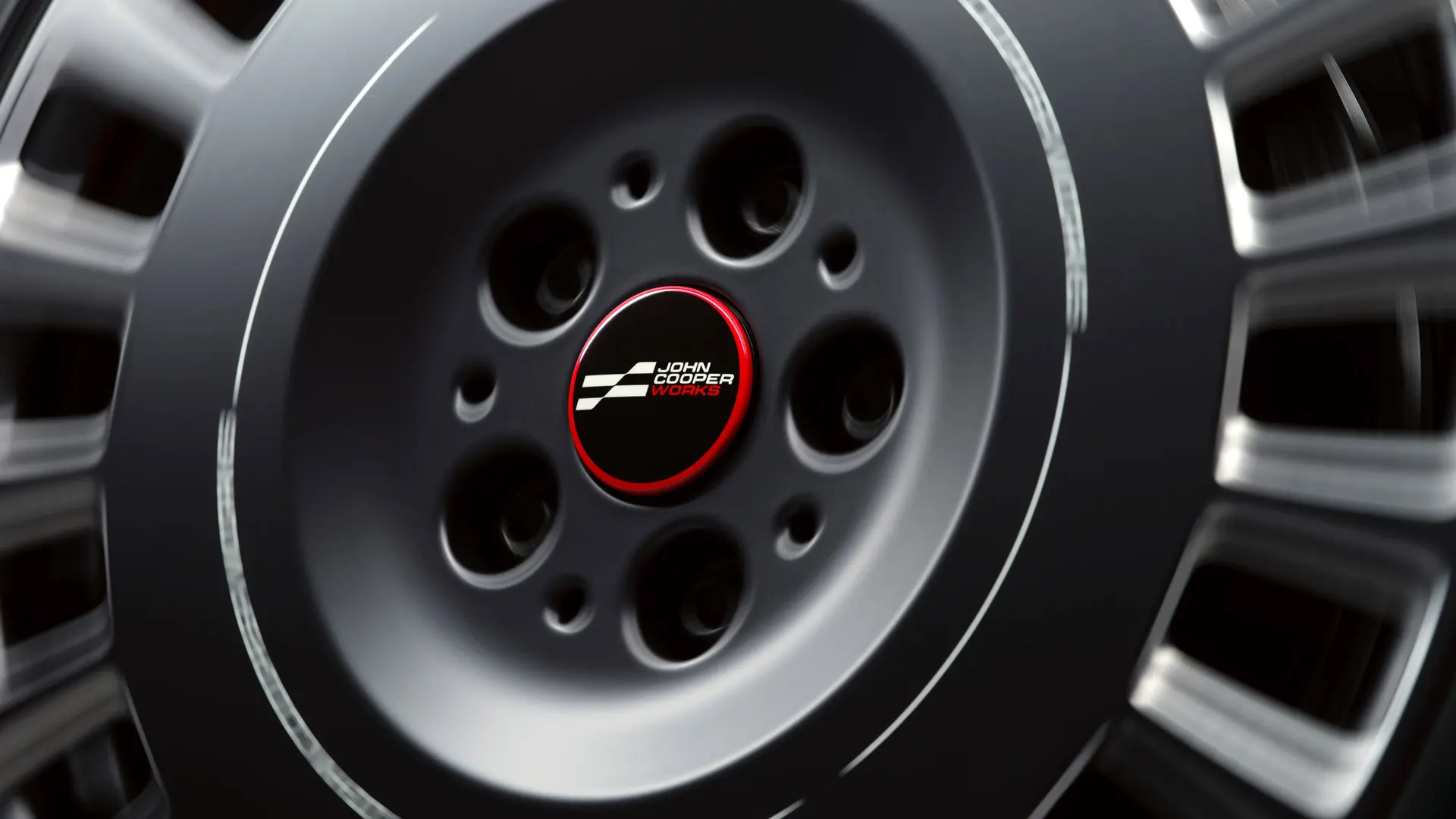 Roţi MINI - capac central flotant JCW 