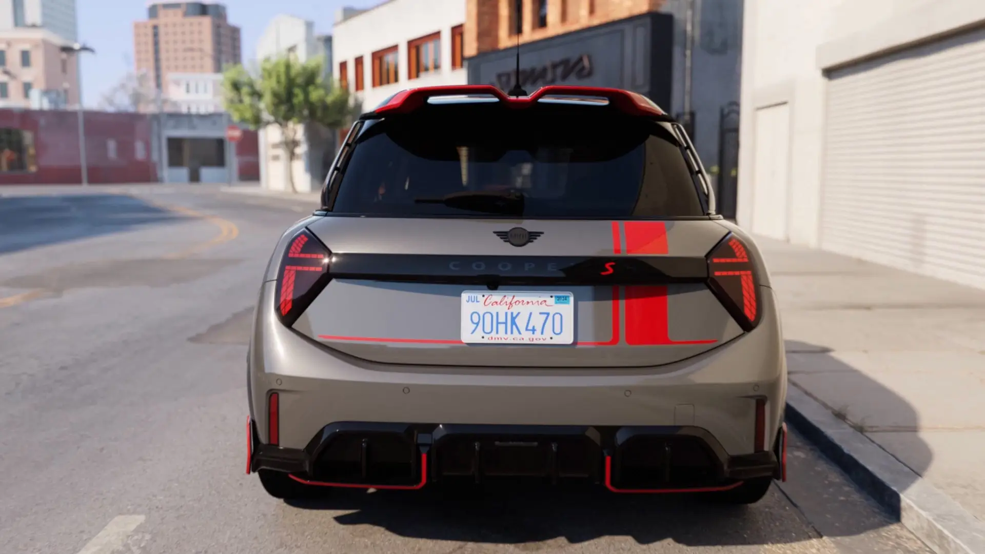 MINI Cooper C cu accesorii John Cooper Works