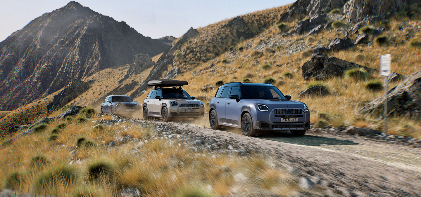 Modele MINI Countryman Untamed Edition.