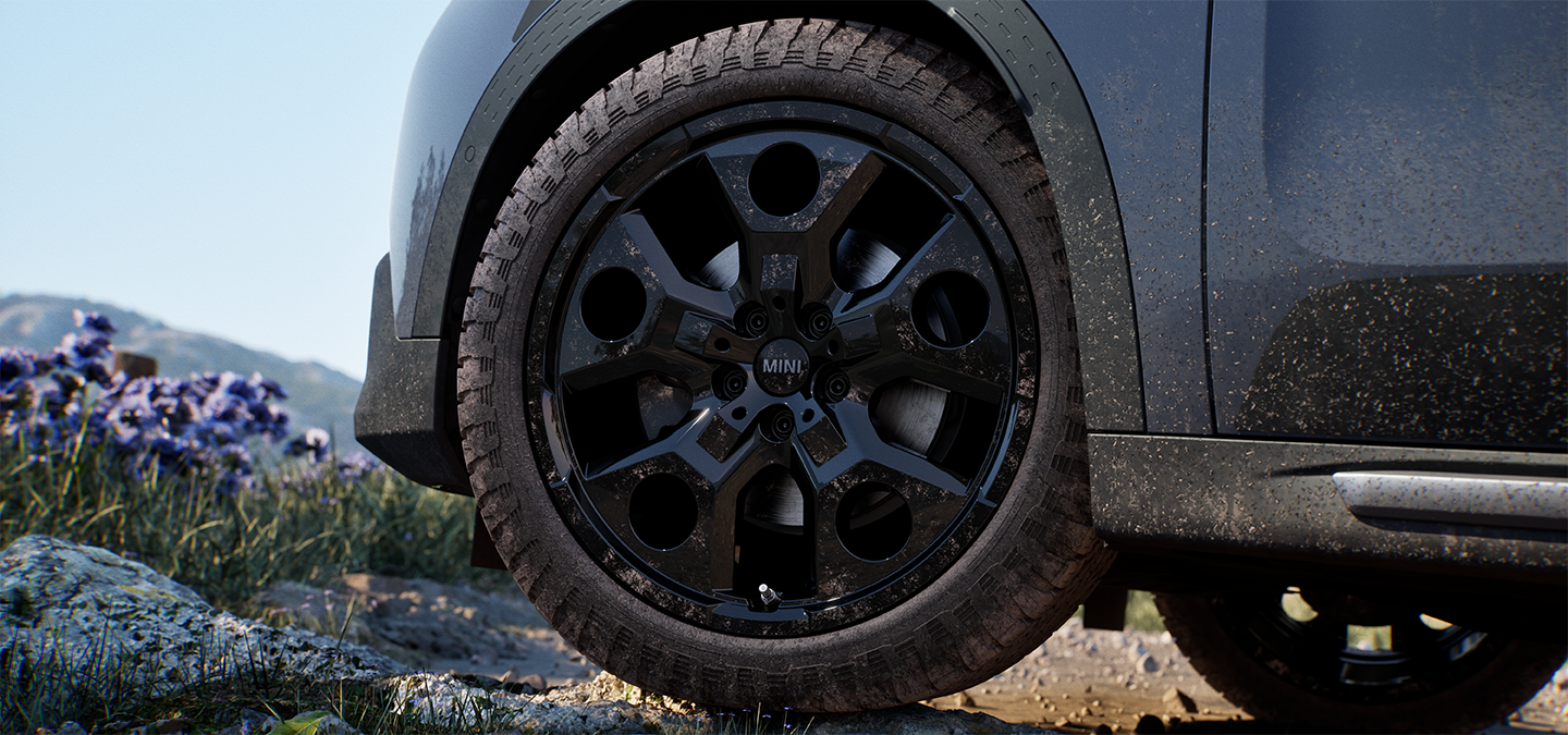 Roți MINI Countryman Untamed Edition.