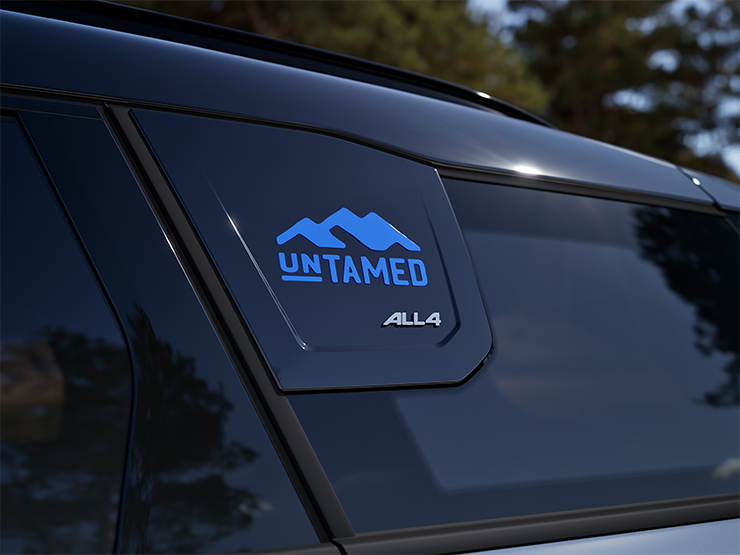 Stâlpul C al modelului MINI Countryman Untamed Edition.