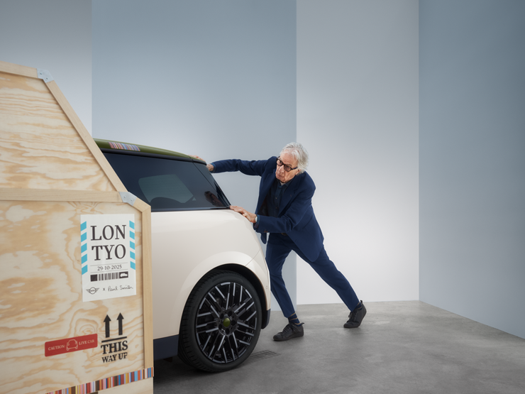 MINI Cooper integral electric Paul Smith Edition Alb Inspired