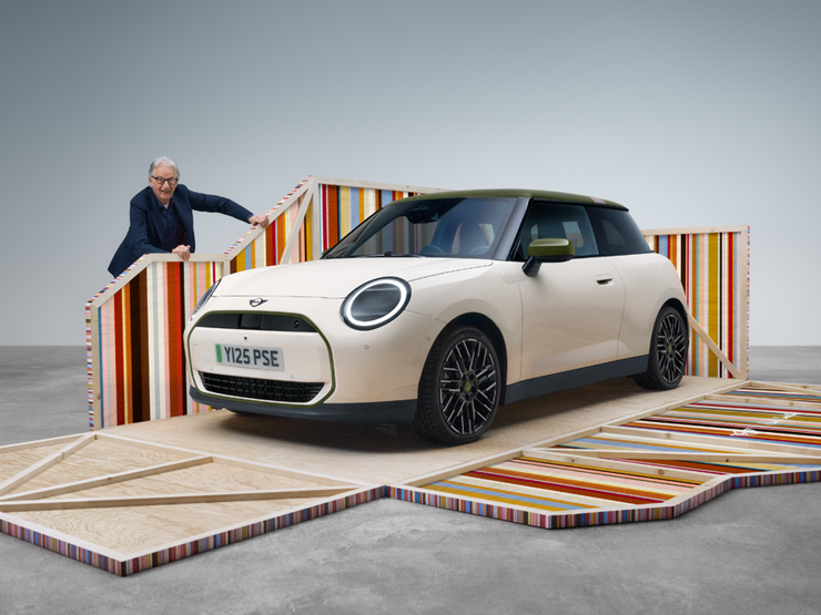 MINI Cooper integral electric Paul Smith Edition Alb Inspired