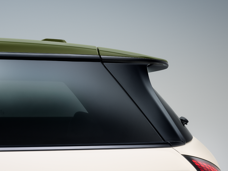 MINI Paul Smith cu plafon contrastant în Verde Nottingham