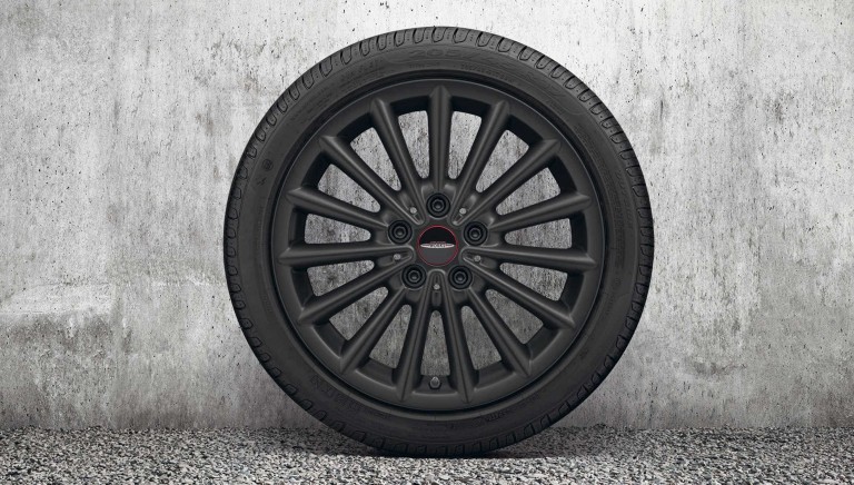 Jante JCW de 17” Multi Spoke – în Negru Jet mat – tip 505