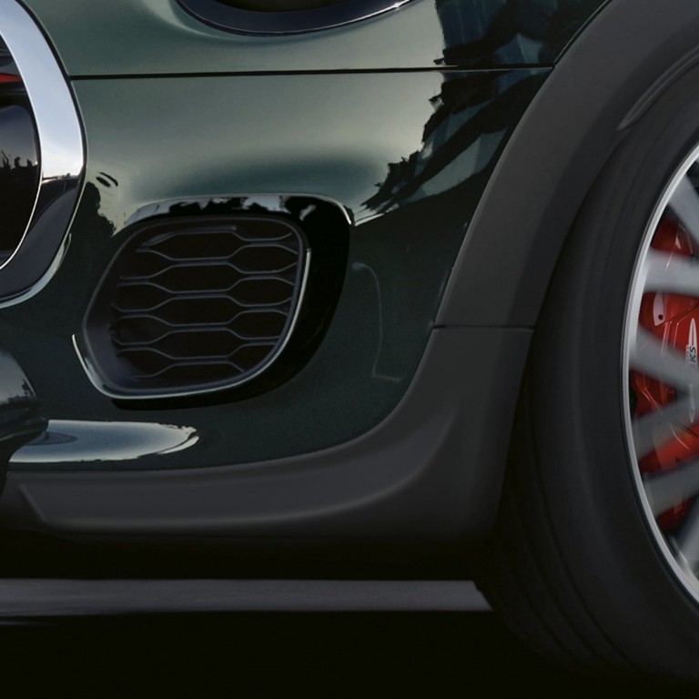 MINI John Cooper Works – kit bară-spoiler negru – benzi sport