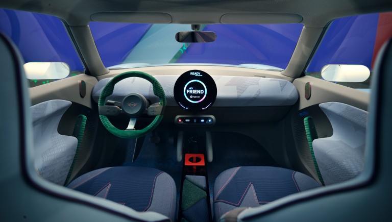 conceptul mini - aceman - interior - panou de bord