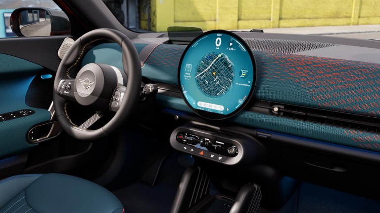 MINI Aceman integral electric – mozaic – interior