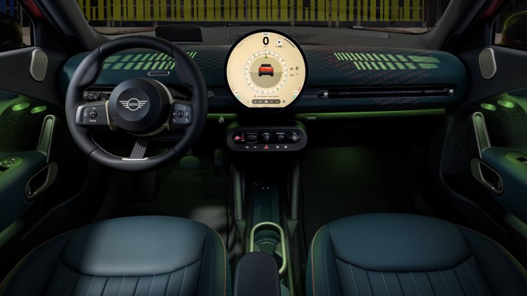 MINI Aceman integral electric – detalii interioare